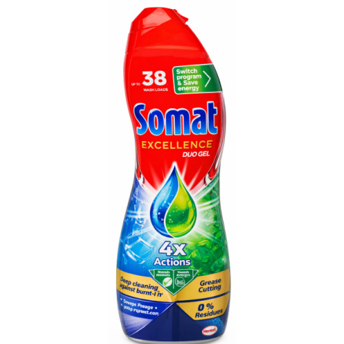 Гель для посудомийних машин Somat Excellence Duo Gel